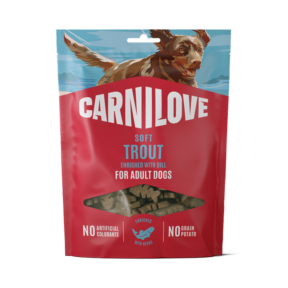 CARNILOVE SNACK DOG SOFT półmiękkie przysmaki dla psa zestaw 5x200g